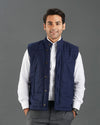 VBC Navy Flanell Steppweste / Weste