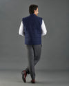 VBC Navy Flanell Steppweste / Weste