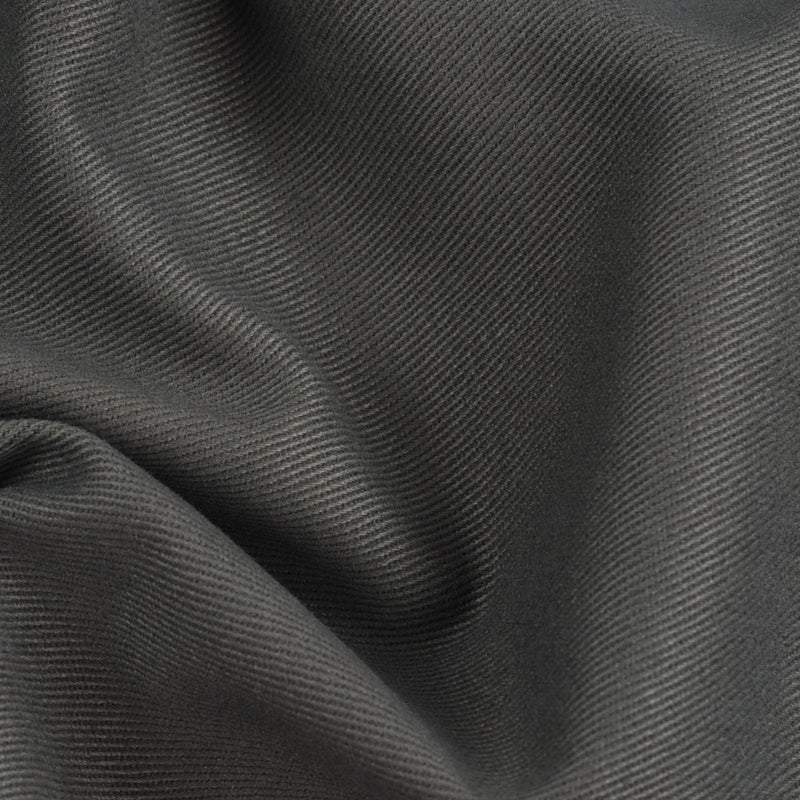 Gesteppte Westen aus Rizinusgrün-Twill