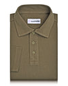 EZS Aria Olive Langarm-Polohemd