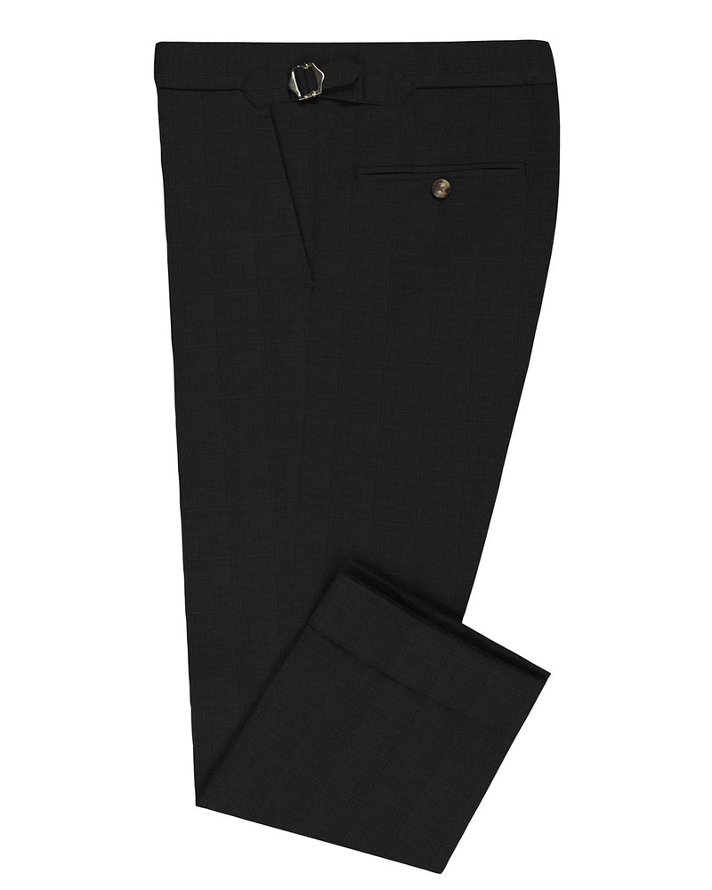 Drago: Super 160s Charcoal Prince of Wales Checks Anzug