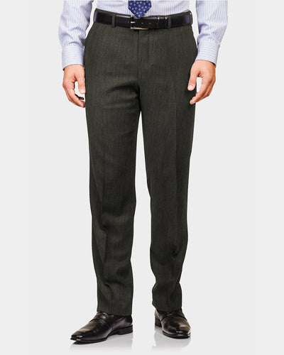 VBC: Braungrauer Twill-Anzug