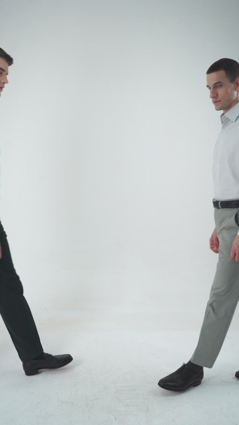 Genua Dunkelgraue Anzughose