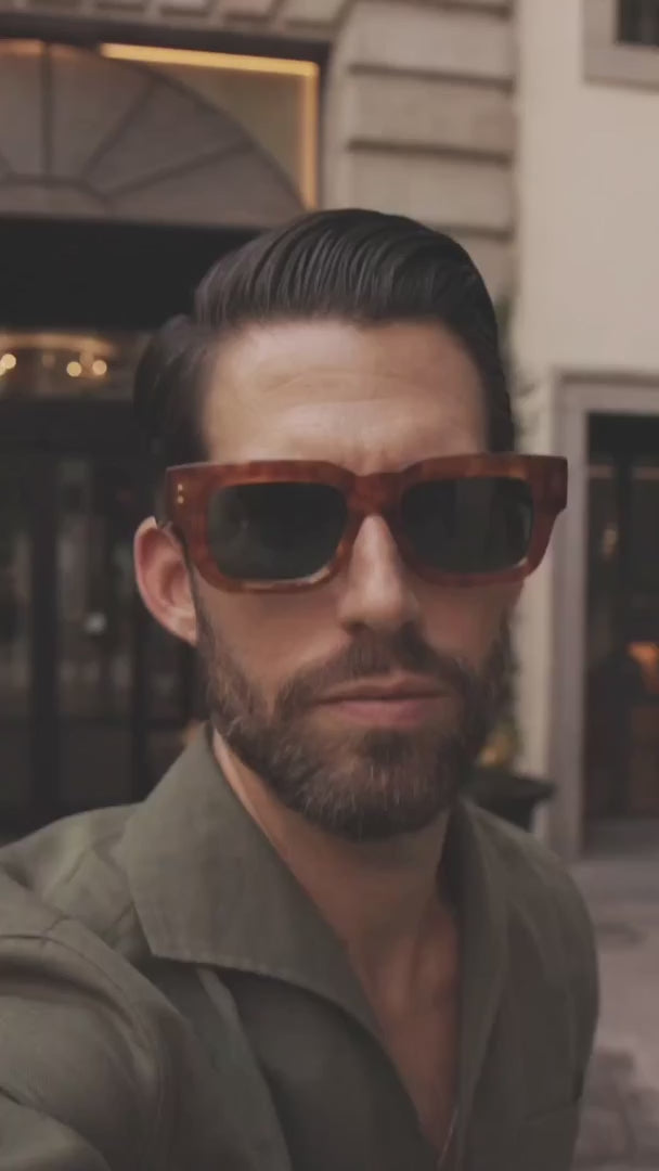 Gurkha-Hose aus Leinen-Baumwoll-Canvas: Oliv