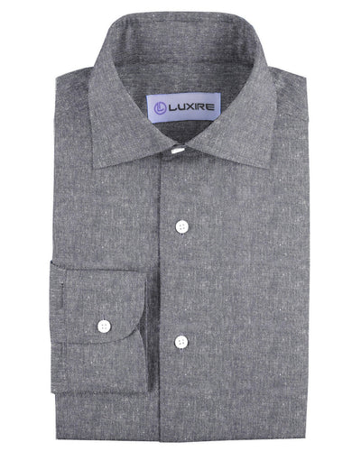 Chambrey en denim bleu saphir