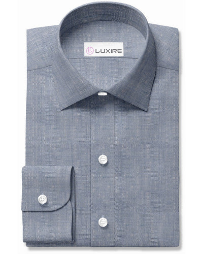 Lin bleu poudré
