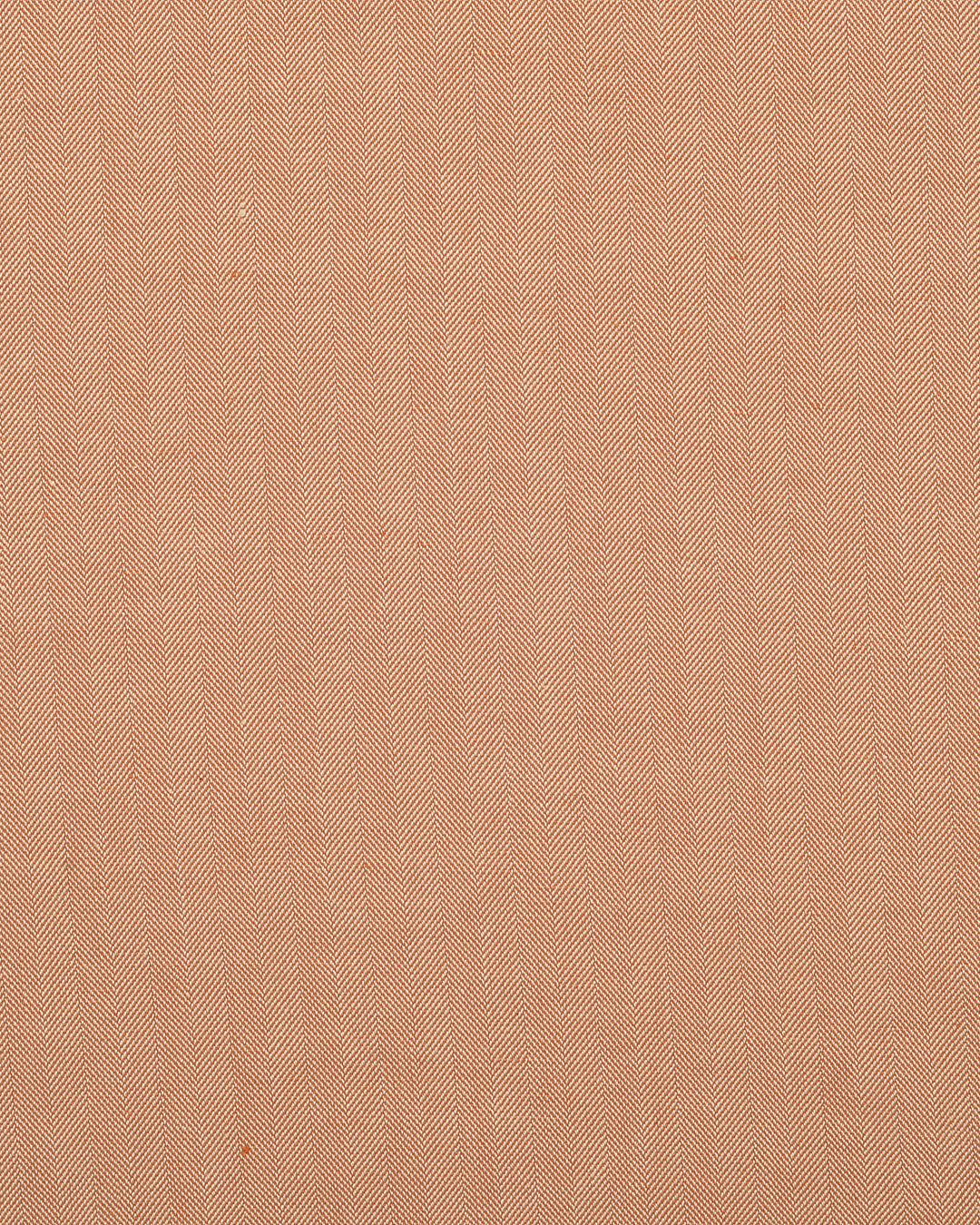 Linen Cotton Tan Brown Herringbone by Sondrio Italy