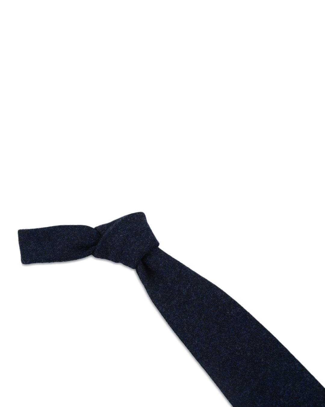 Dark Blue Flannel Tie
