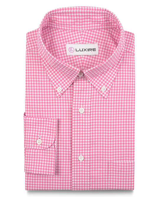 Pink Micro Gingham