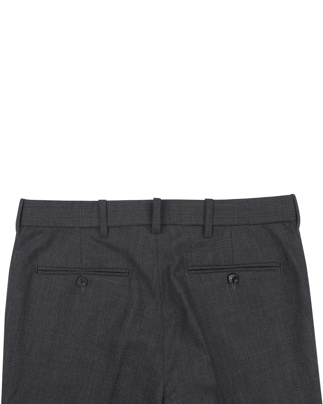 Dugdale Fine Worsted - Grey Prince of Wales Pant