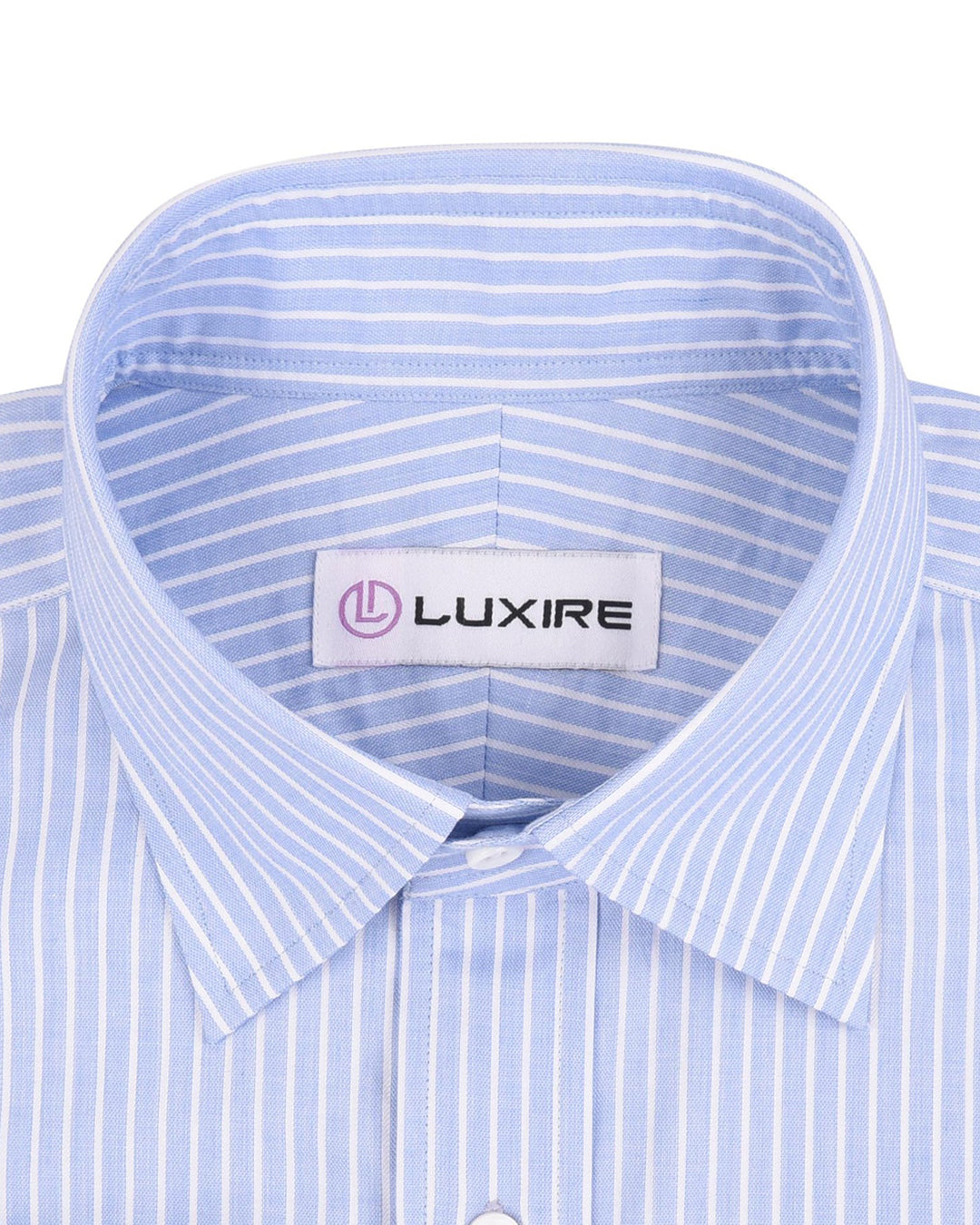 Luxire Presto: Monti White on Blue Stripes