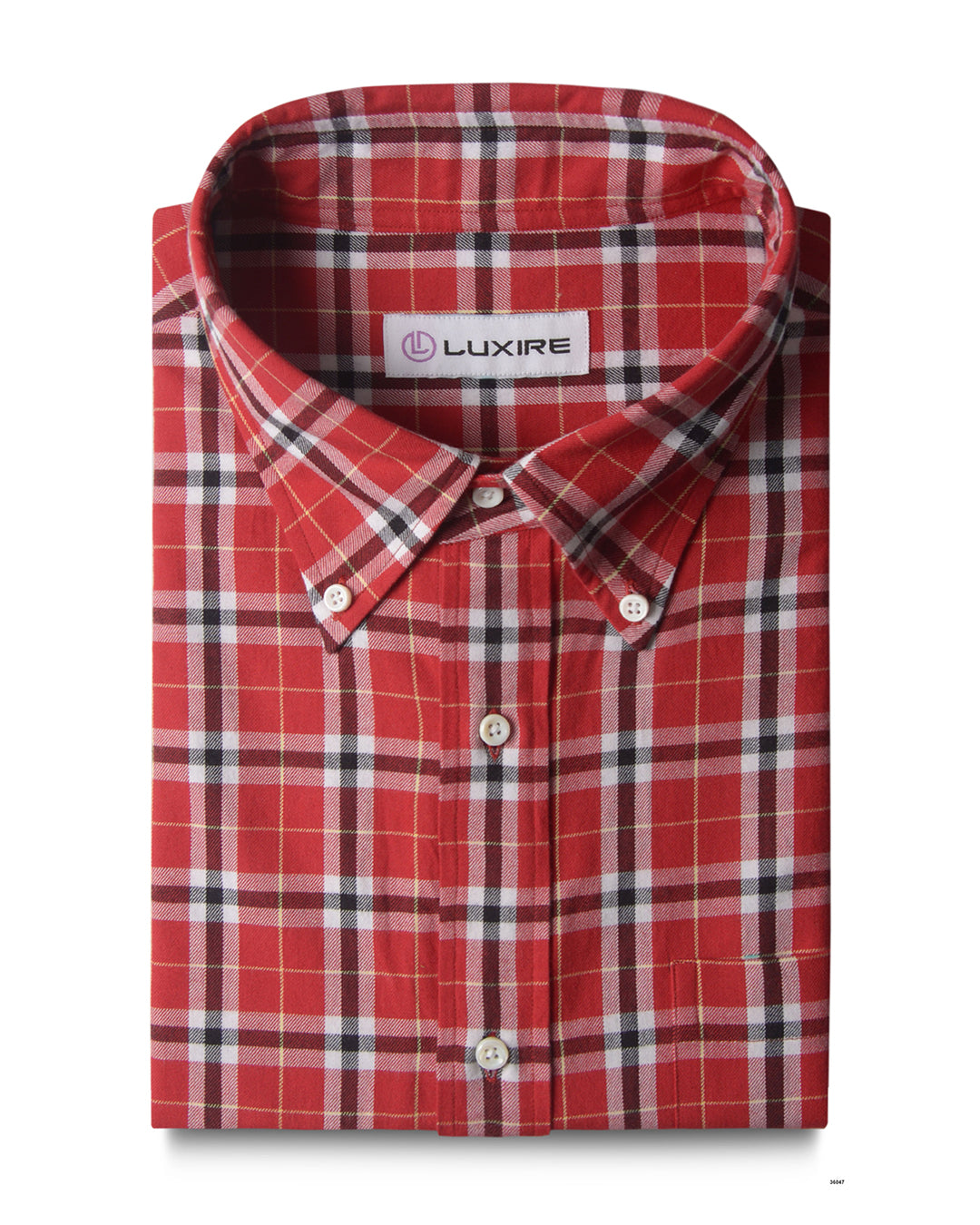 Red Plaid Twill Checks