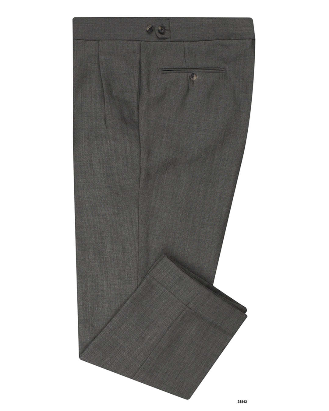 Minnis Fresco Mohair III Pants: Ash Grey
