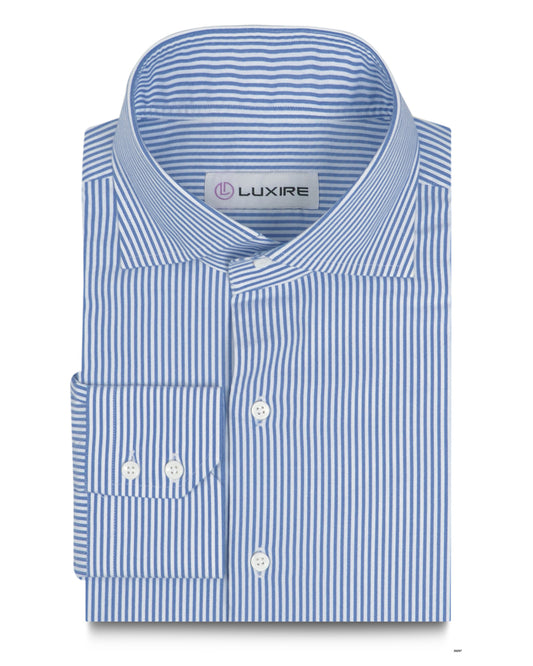 Blue White Dress Stripes