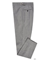 Pantalon habillé gris clair en laine lavable