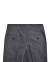 Pantalon Gurkha en laine tropicale fine peignée Dugdale New - Gris