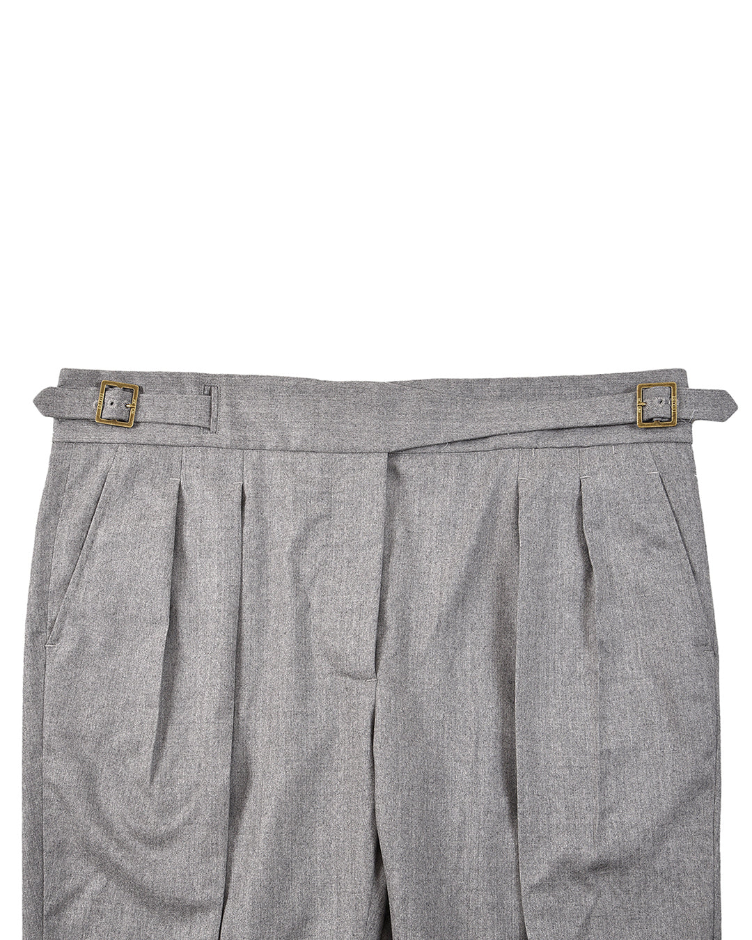 Gurkha Pant in Vitale Barberis Canonico - Flannels  Light Grey
