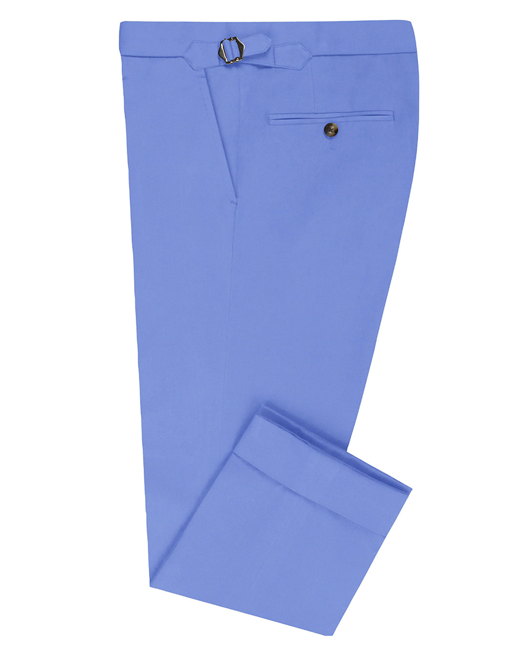Light Cobalt Blue Twill Pants