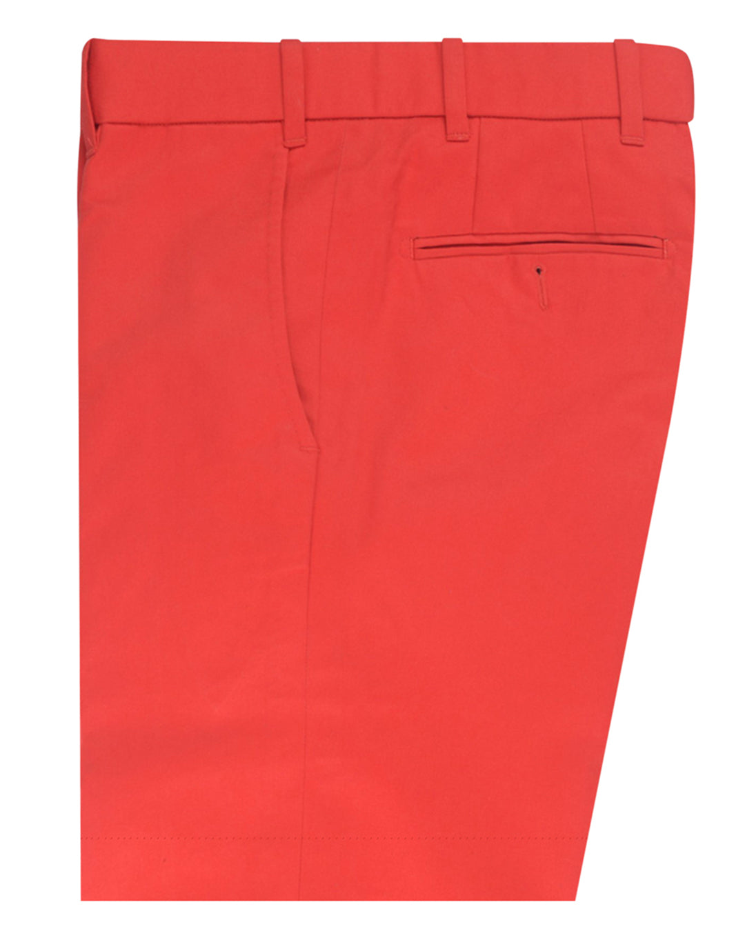 Brisbane Moss Bright Red Twill Shorts