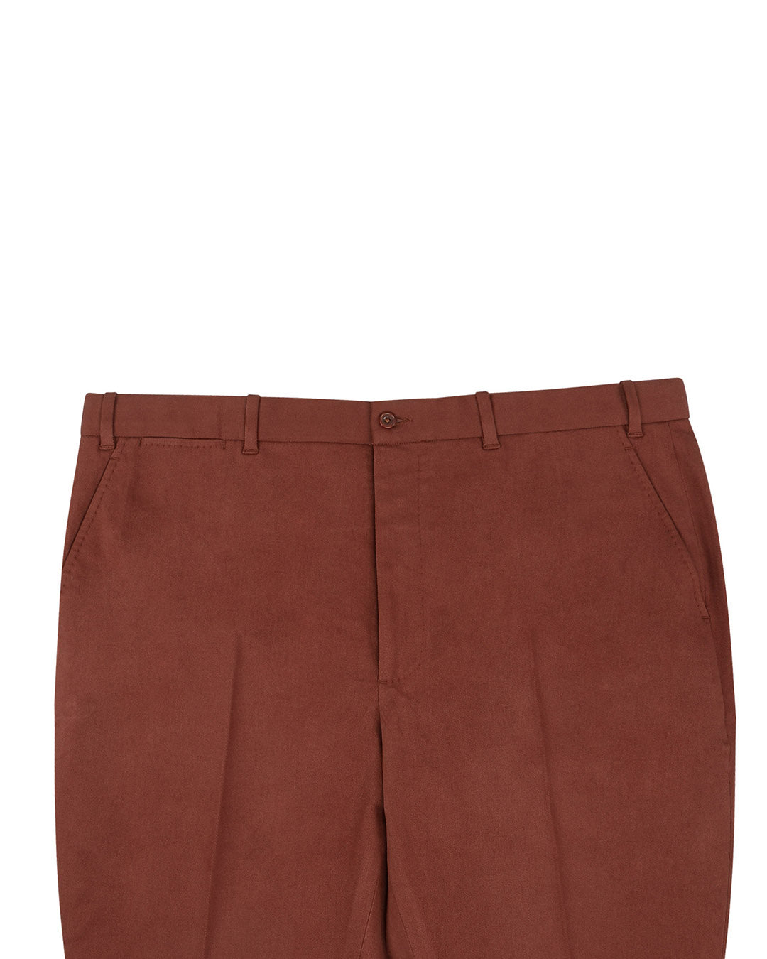Brown 4-Way Stretchable Soft Chinos