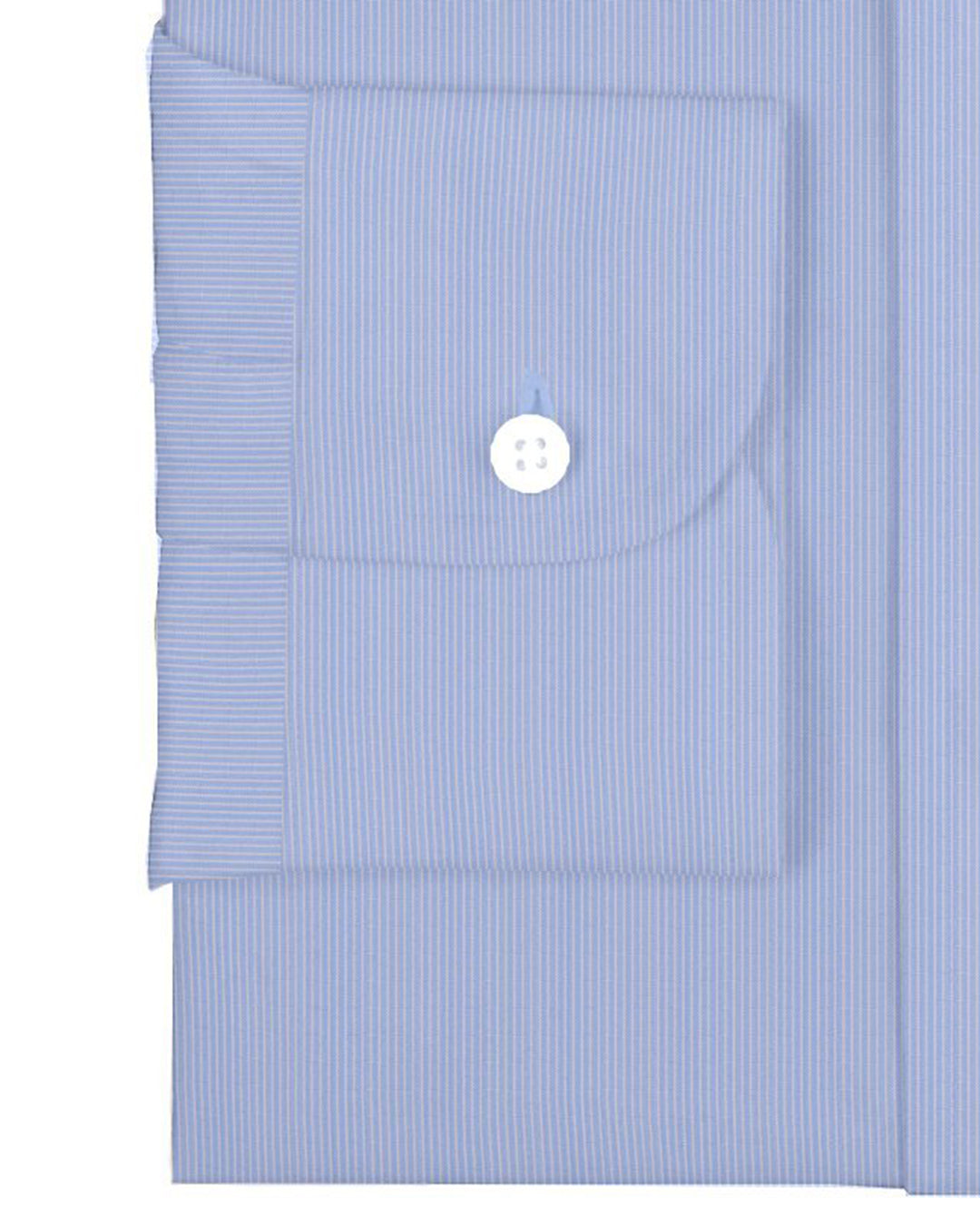 Baby Blue Whtile Candy Stripes Shirt
