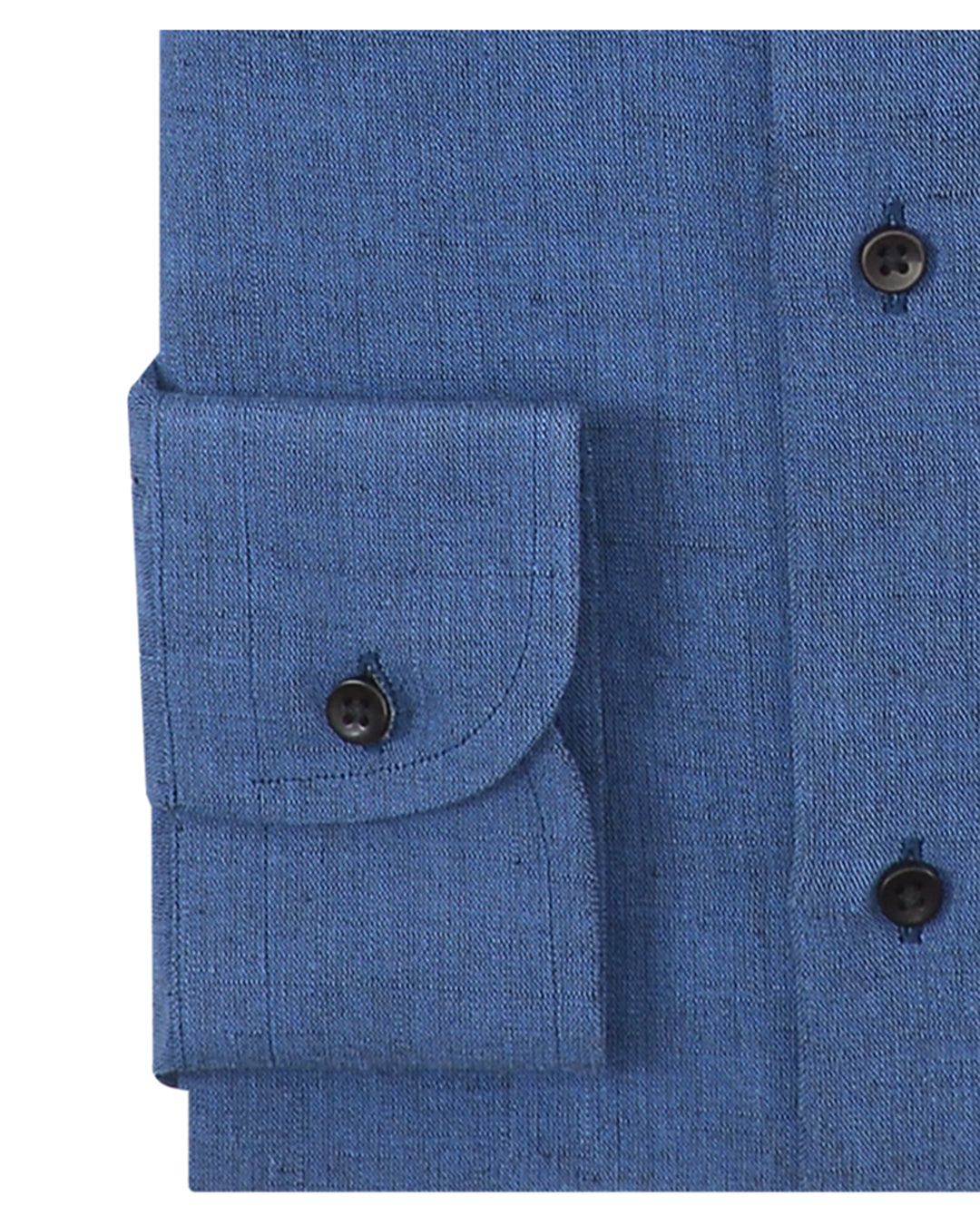 Cotton Linen: Plain Dark Blue Chambray