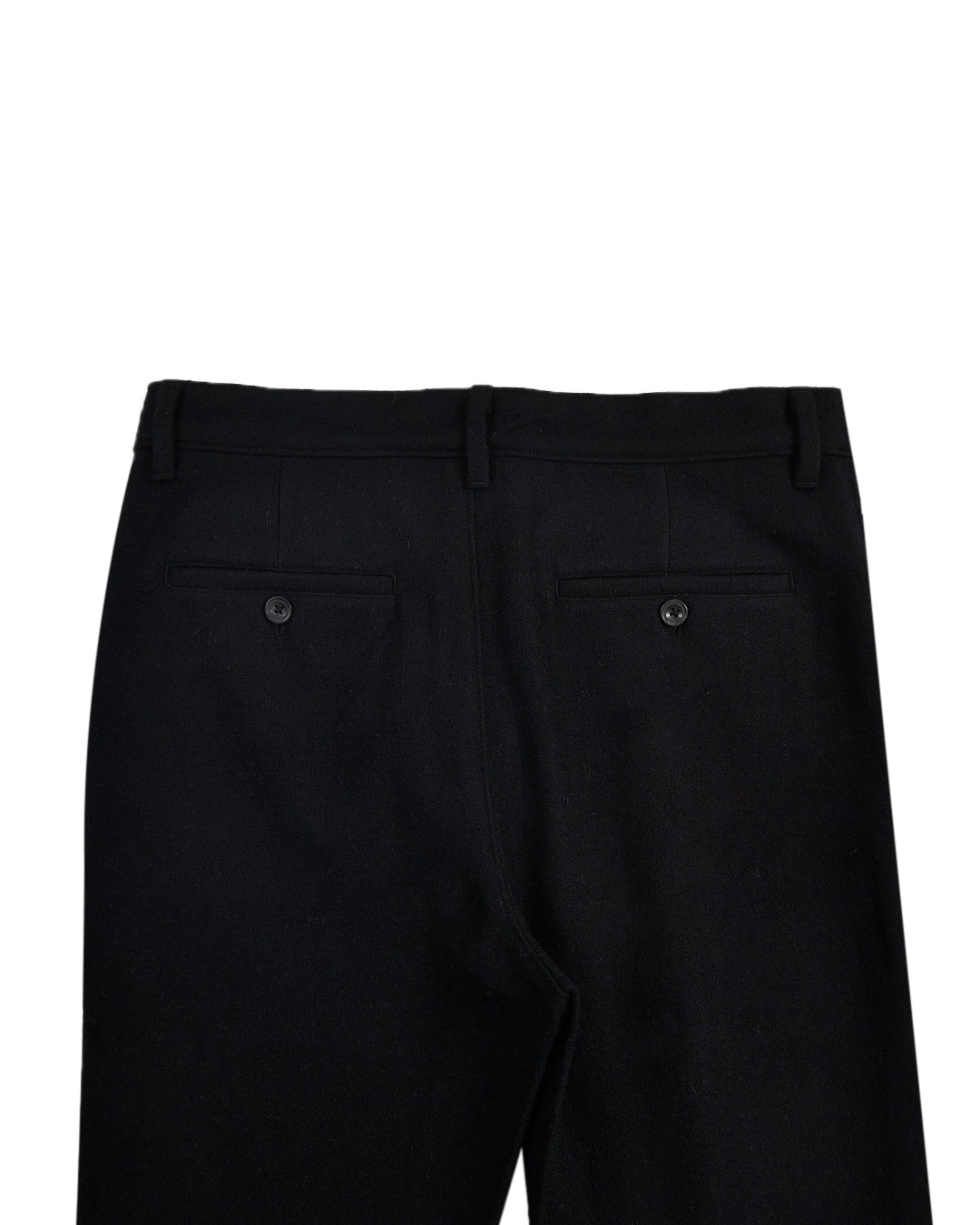 Black Winter Pant in Recycled Wool