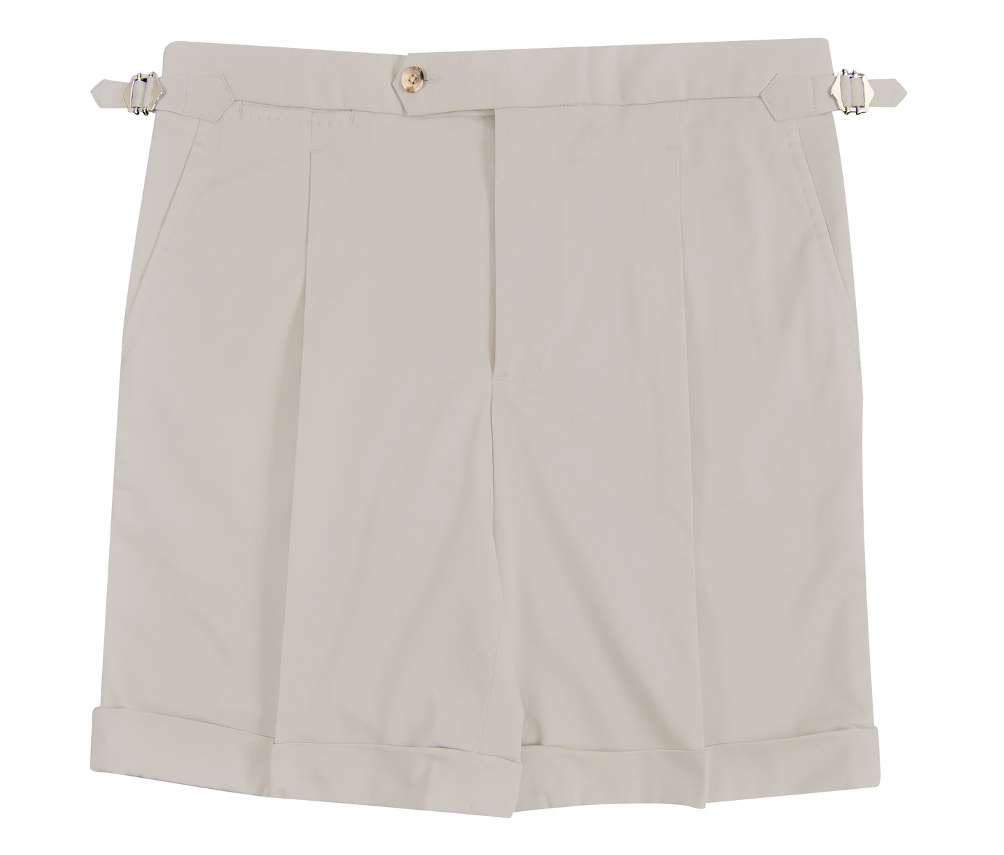 Ivory Twill Shorts
