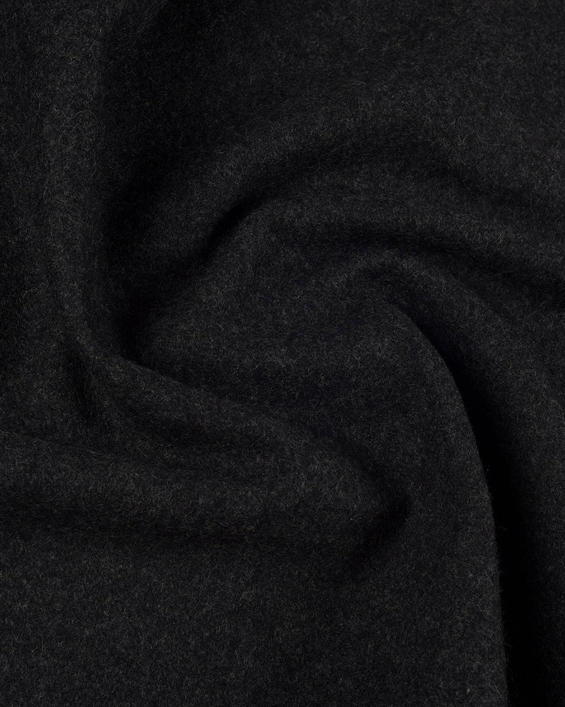 Flanelle de laine grise 
