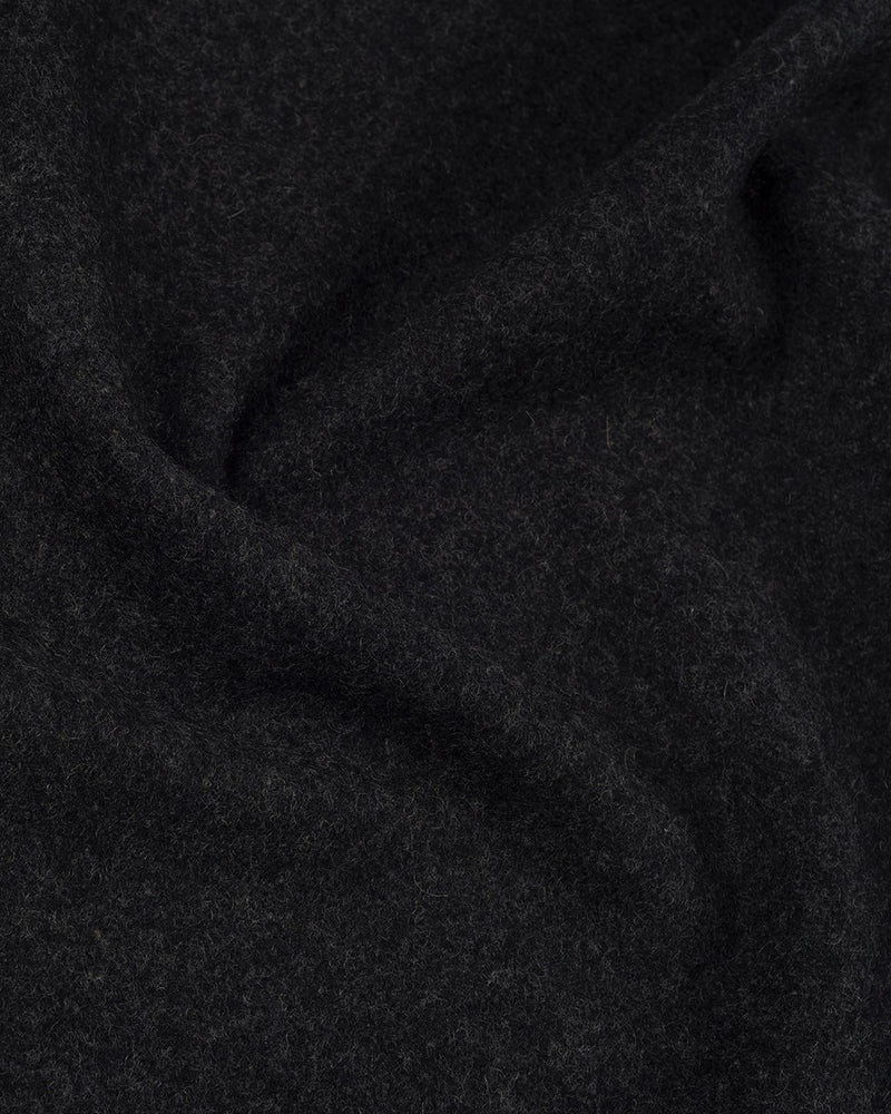 Flanelle de laine grise 
