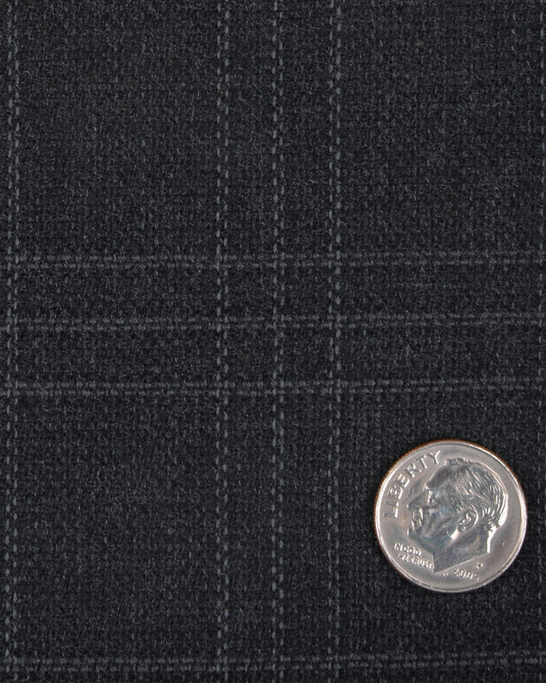 EThomas Wool Cashmere: Shadow Tattersal  Jacket
