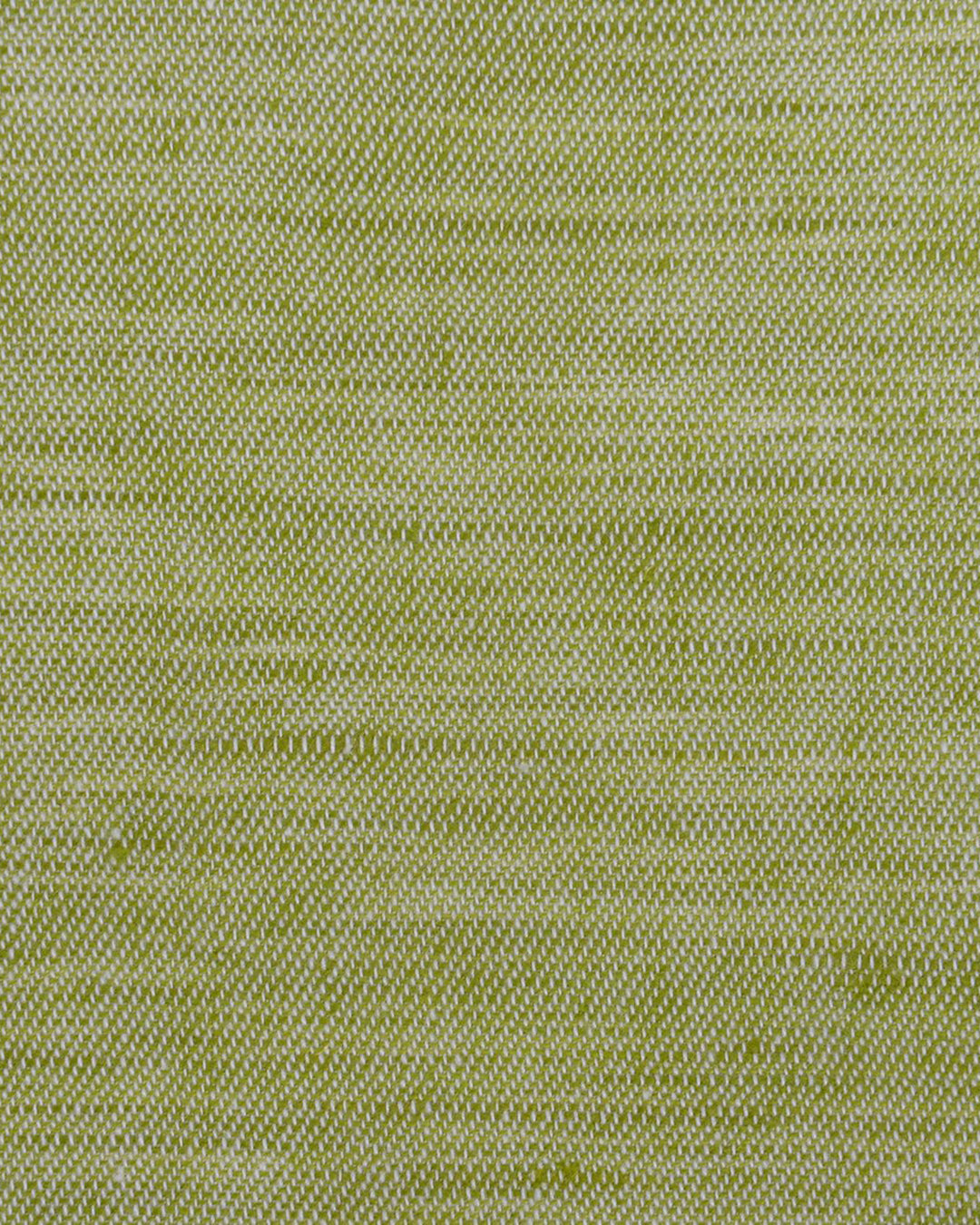 Cotton Linen: Light Green Chambray Shirt