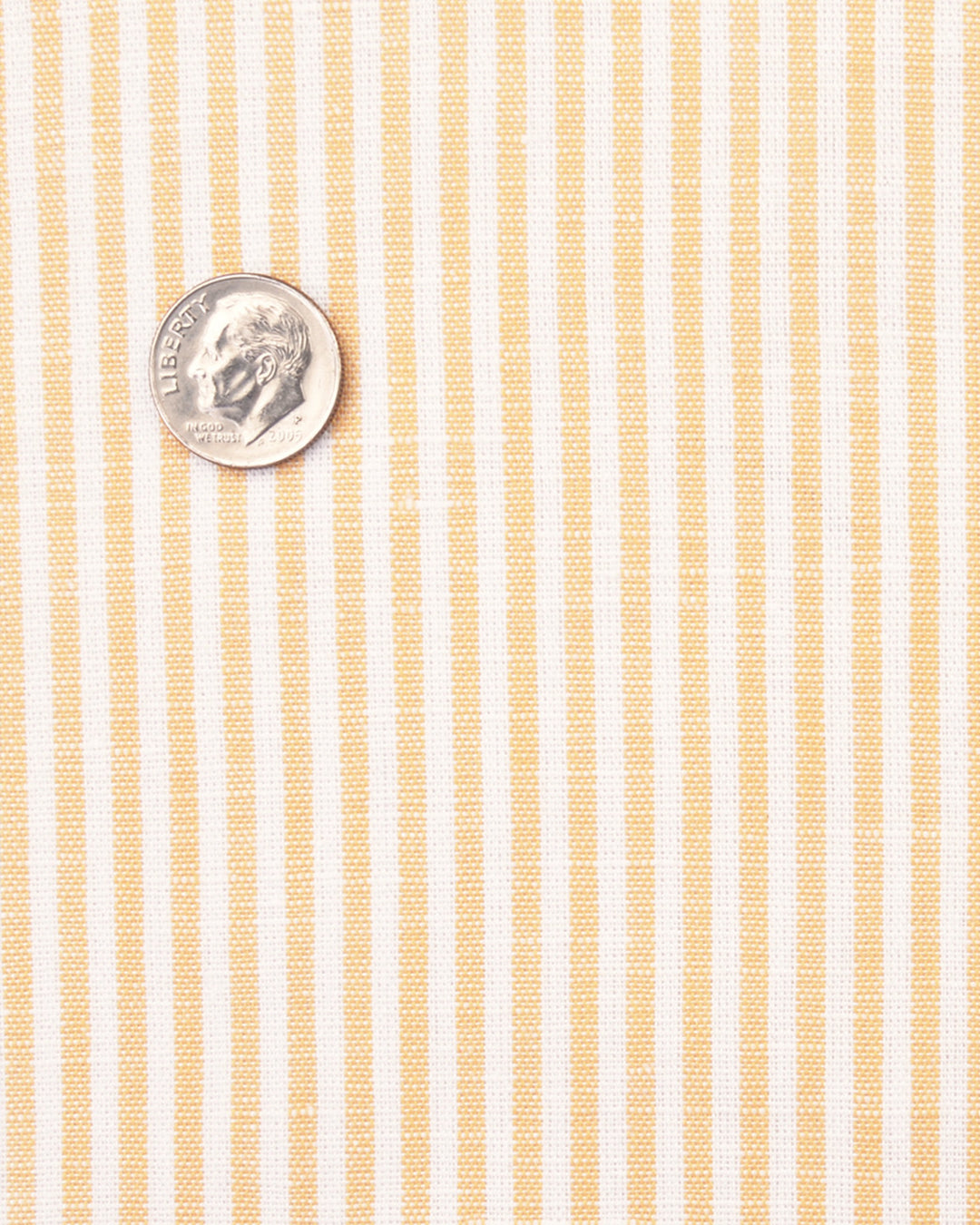 Linen: Yellow Candy Stripes