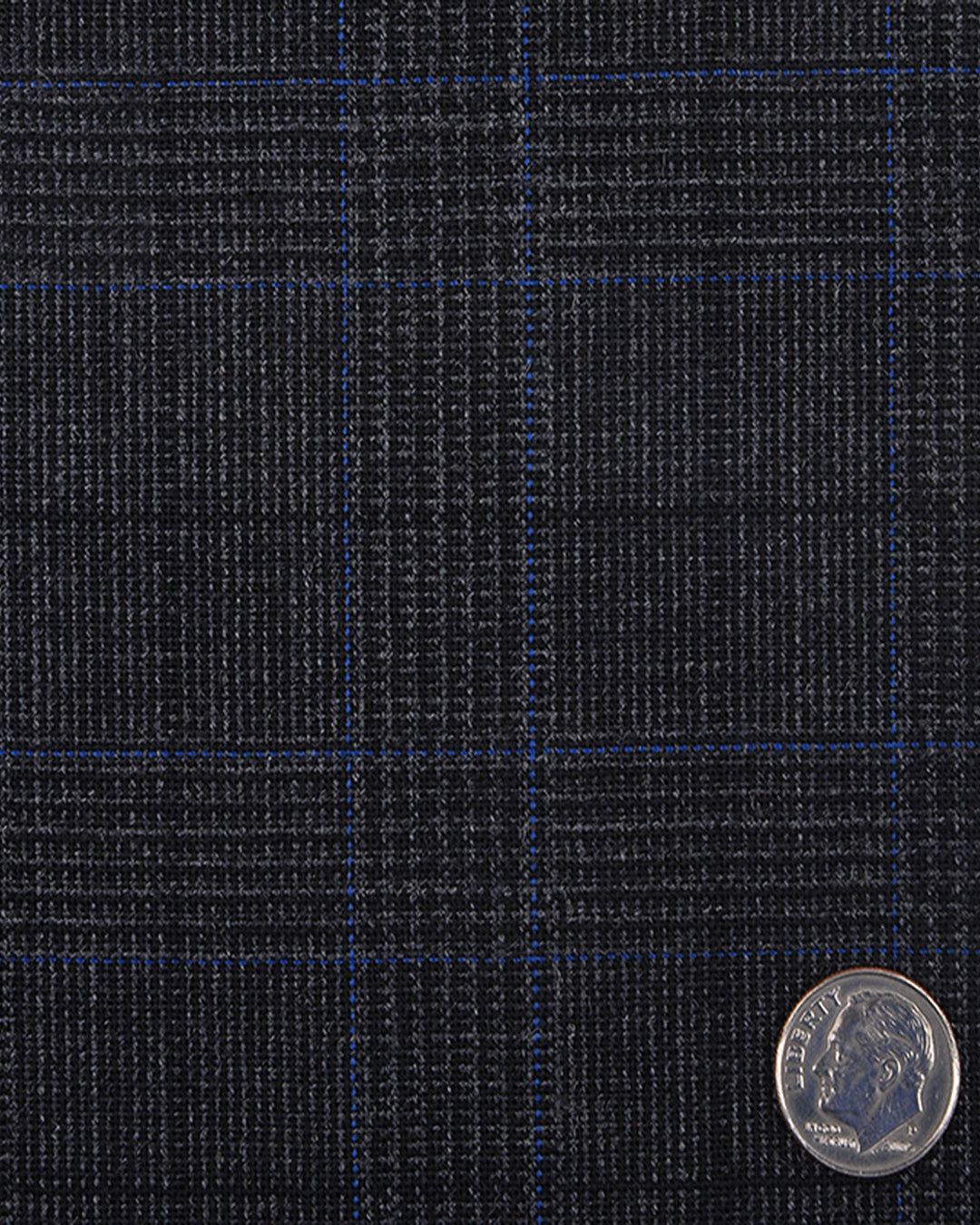 Minnis Fresco III  Pants: Grey Blue Prince of Wales Checks