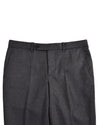 Pantalon habillé en flanelle de laine gris foncé Dugdale