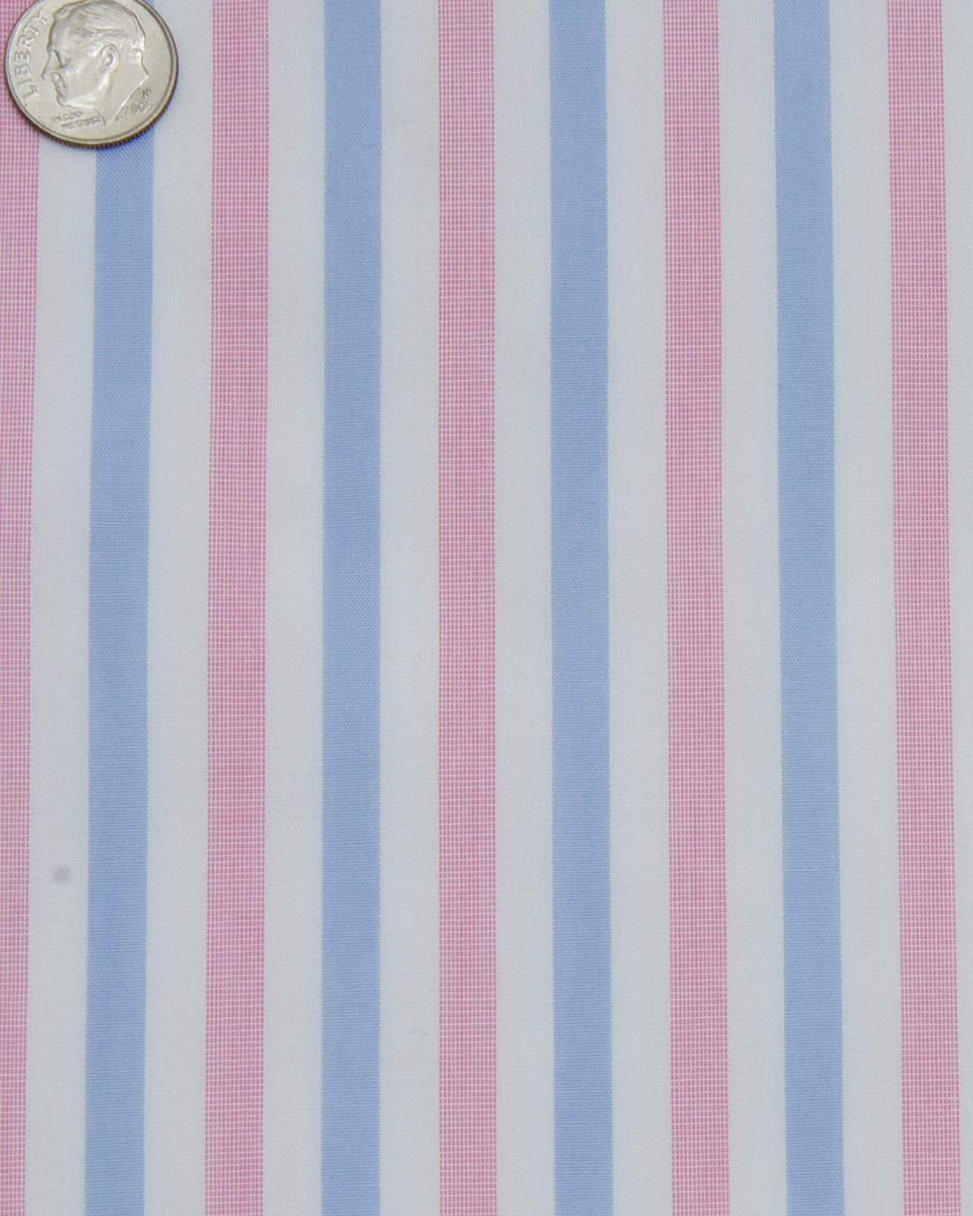Monti Pink Blue White Candy Stripes
