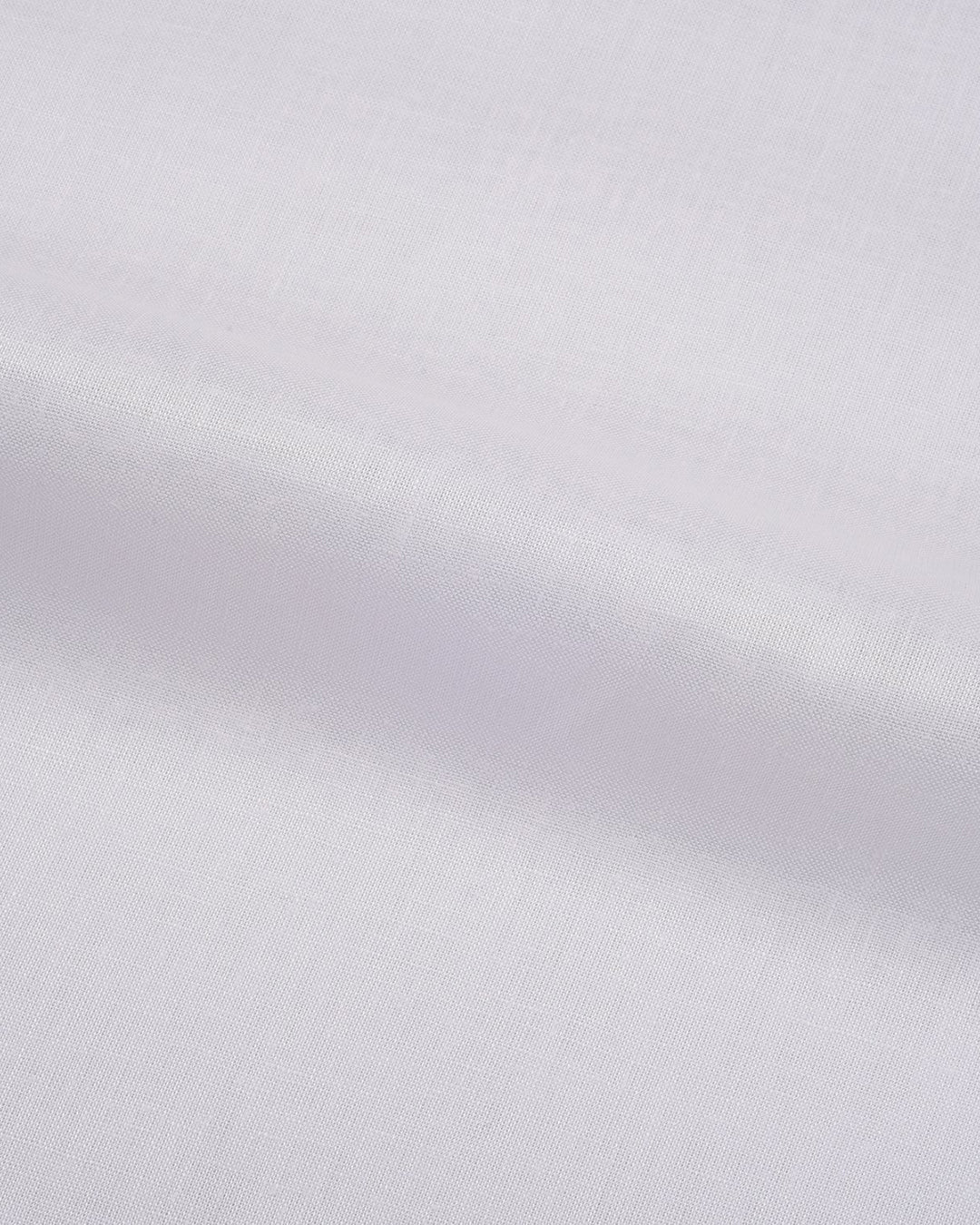 Pullover Shirt in White Textured Linen