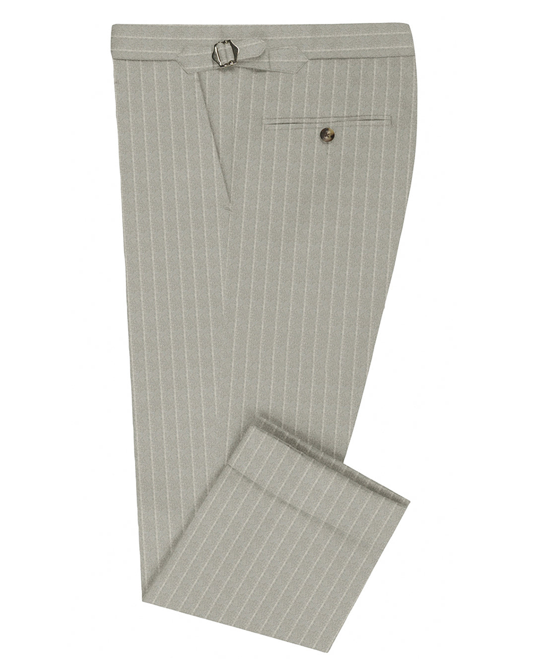VBC Double Stripes Light Grey Flannel Pants