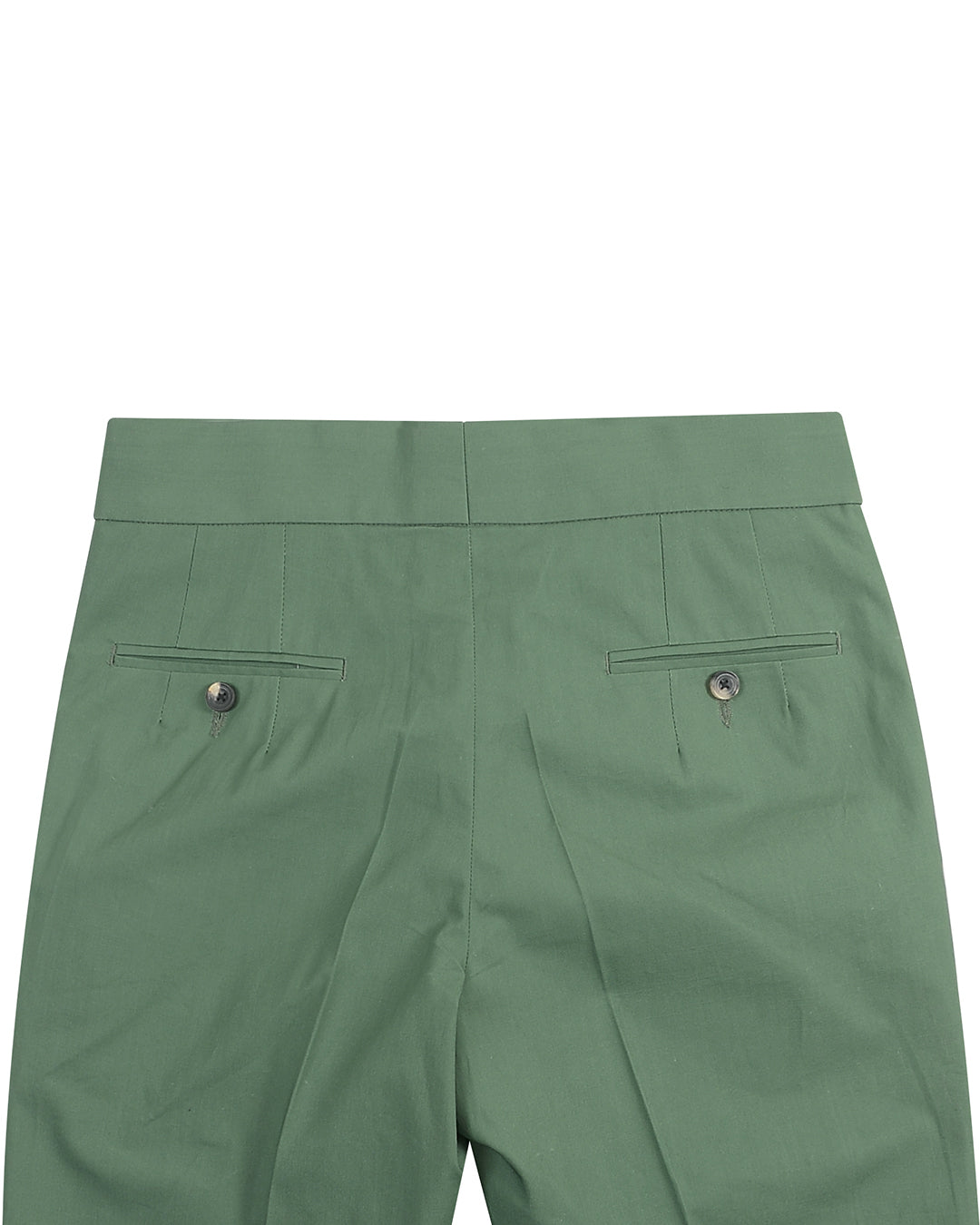 Fresco Sage Green Plain Pants