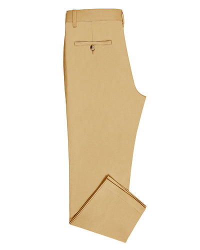 Pantalon chino de Gênes Maïs doré