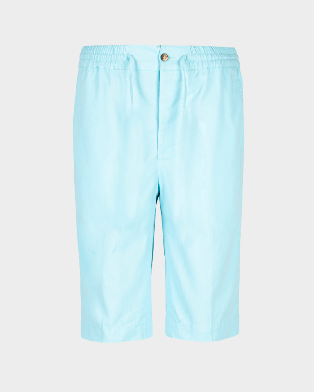 Gulf Stream Blue Cotton Twill Shorts