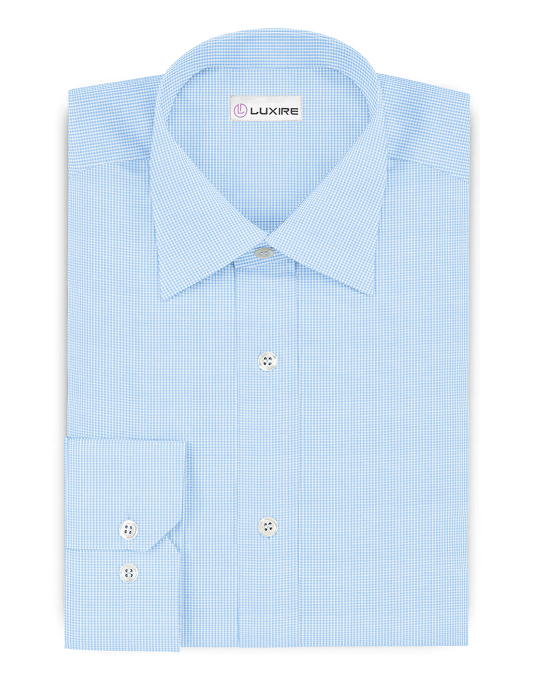 The Finest - Luxire Blue Gingham 300/4