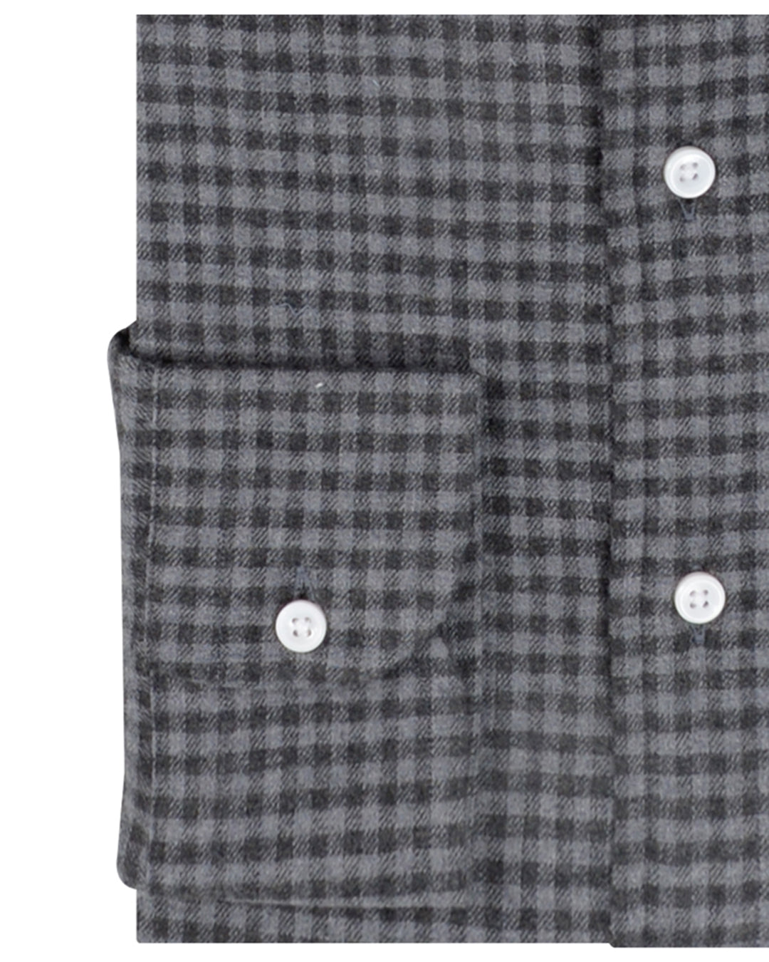 Mini Nightshadow Grey Gingham Flannel