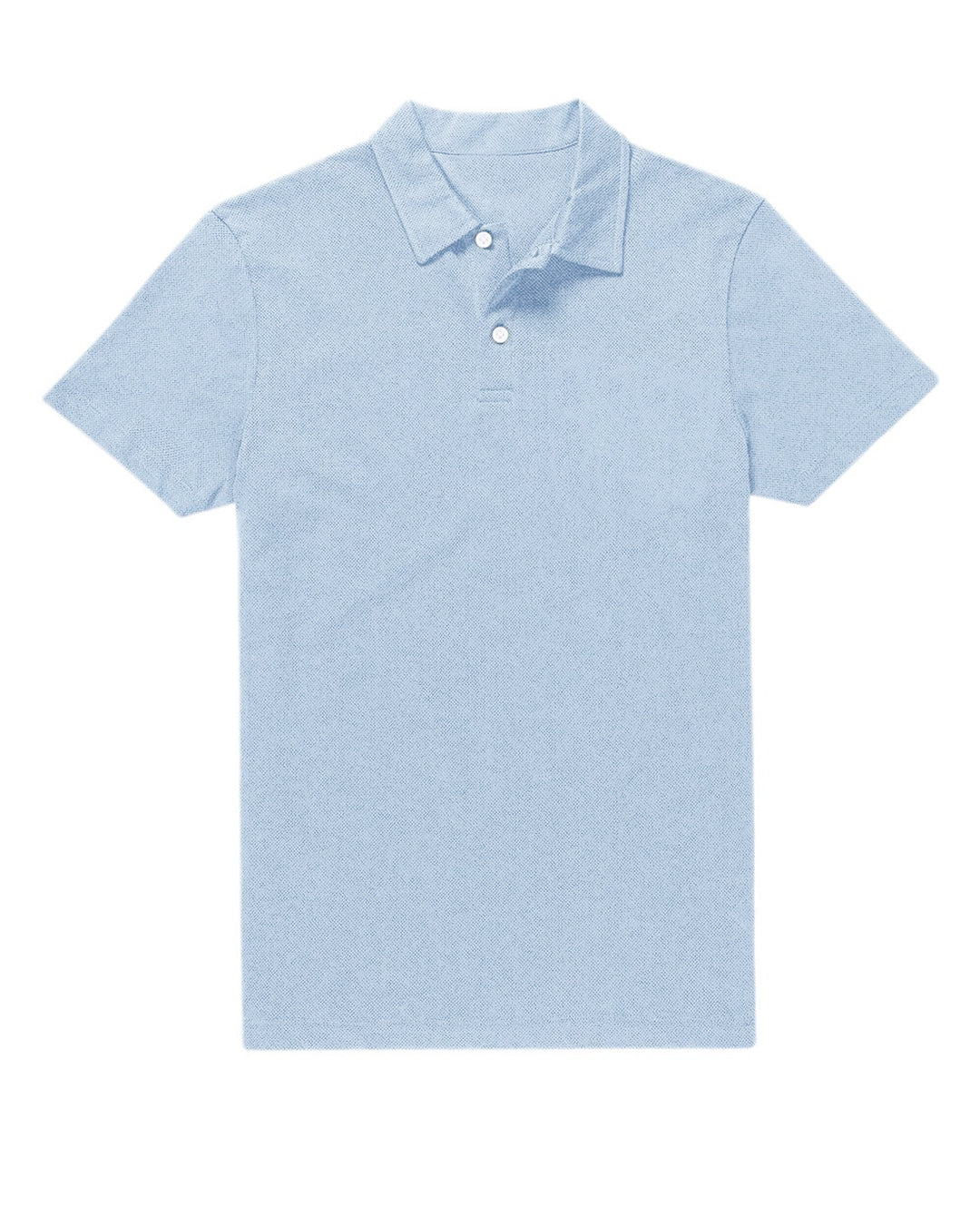 Polo Light Blue Dotted