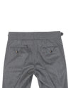 Pantalon Gurkha en Vitale Barberis Canonico - Flanelle Gris