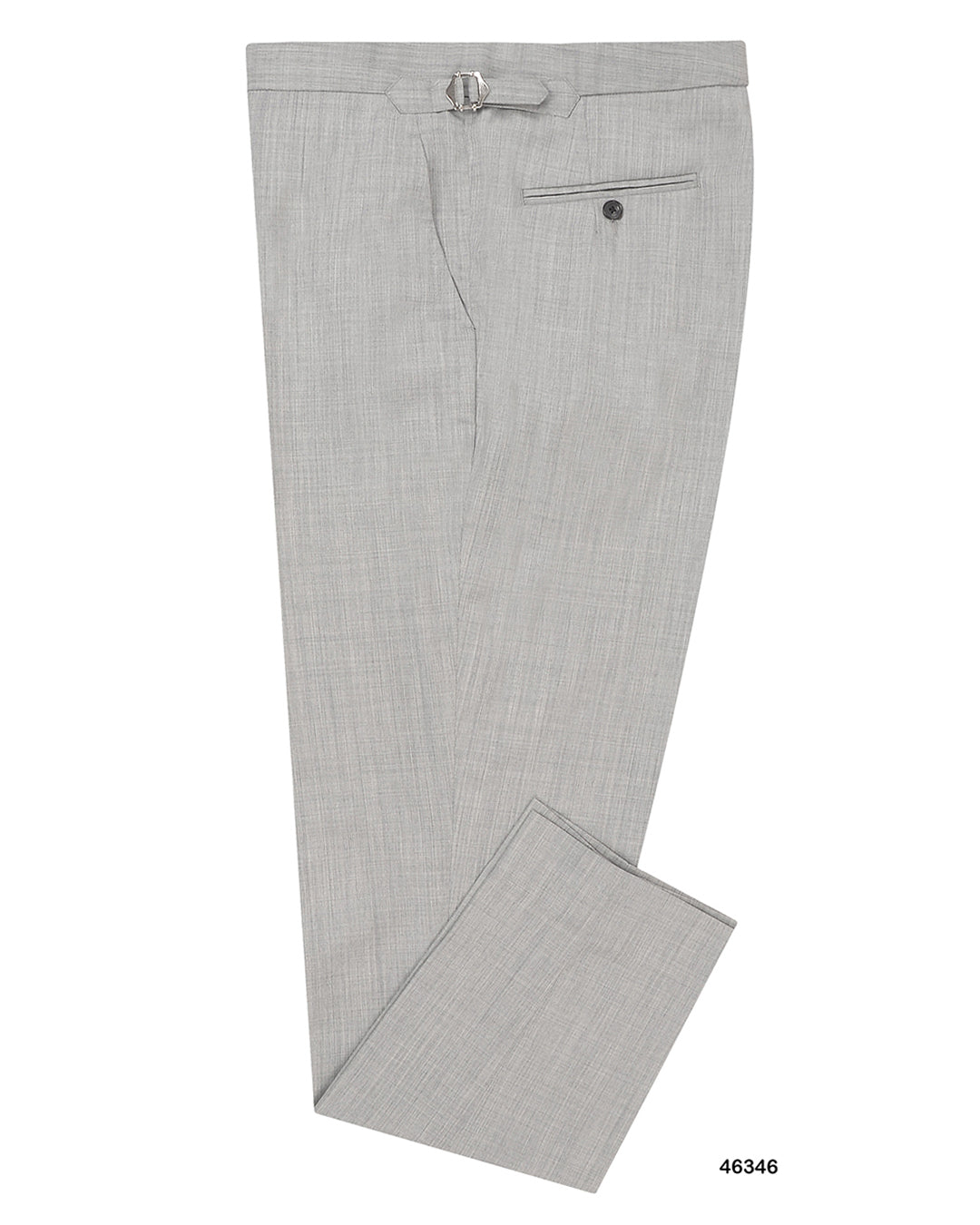 Washable Wool Pants: Light Grey