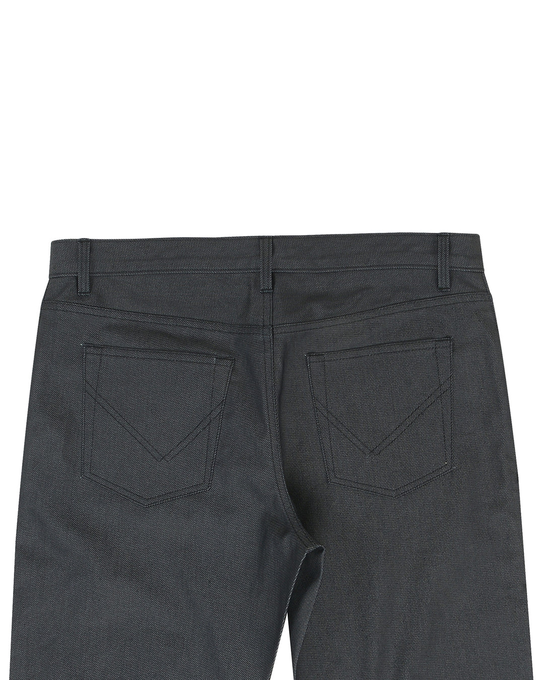 Waxed Jeans Charcoal Grey
