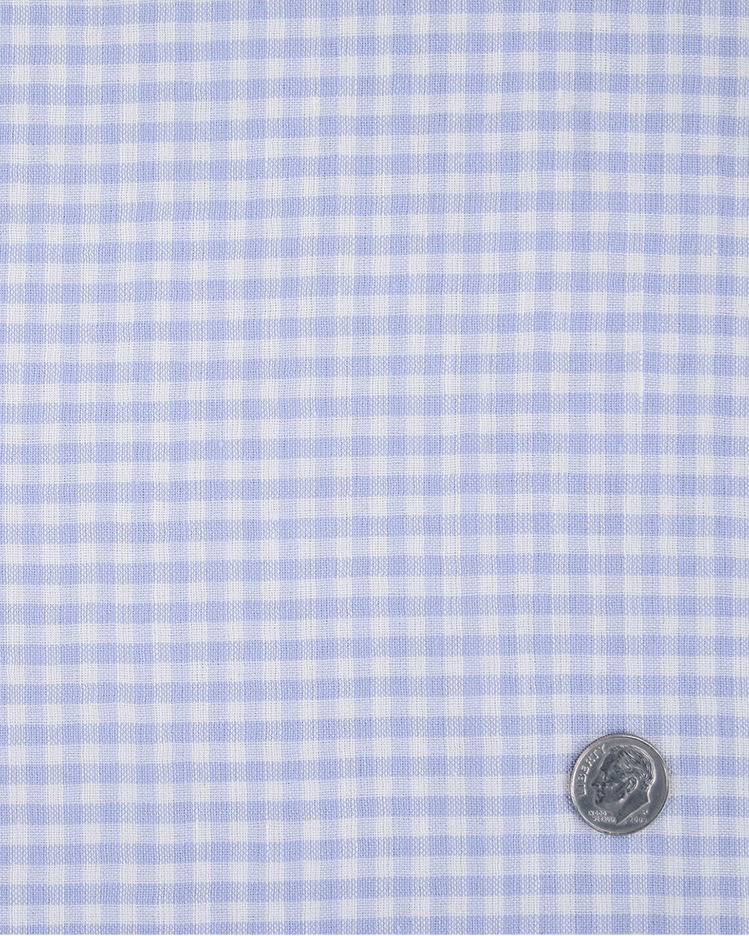 Light Blue Gingham Checks