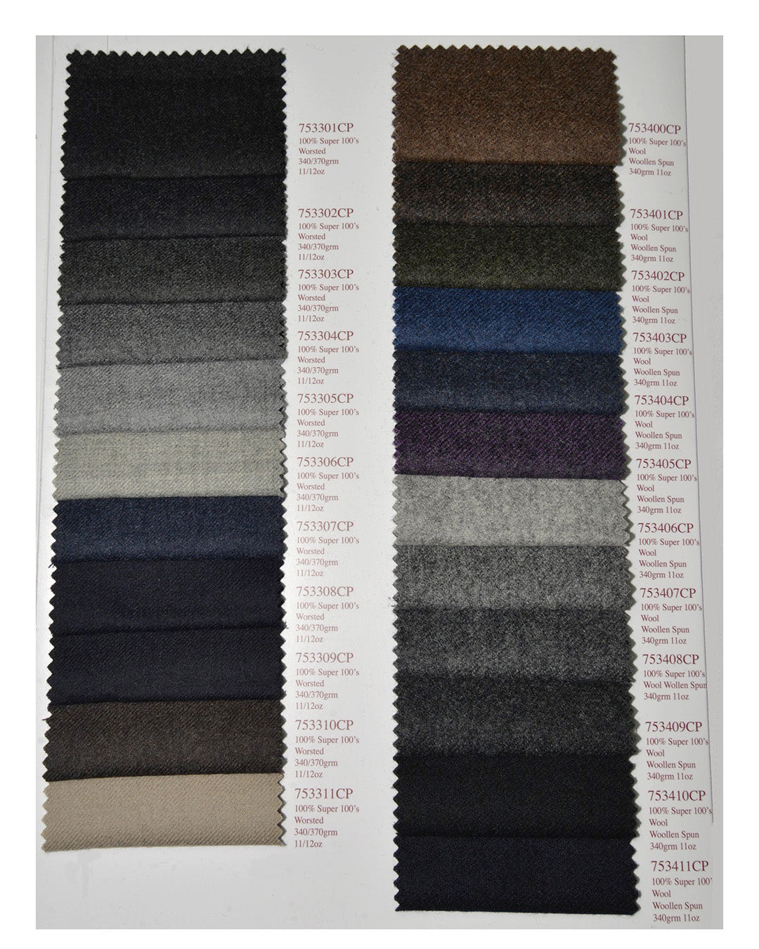 Holland Sherry Classic Worsted Flannel Silver With Grey Flannel