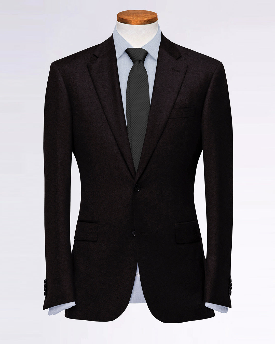 VBC Mahogany Brown Flannel Suit